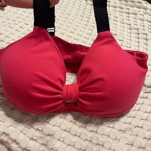 Pink adjustable sports bra from Beyond Yoga Sample Sale- no tags or logos on it